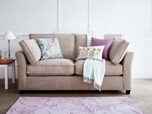 how to dress a sofa with a throw